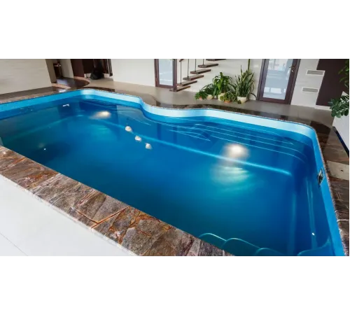 Композитный бассейн Авиньон 7,10*3,60*1,3-1,8 м., Франмер