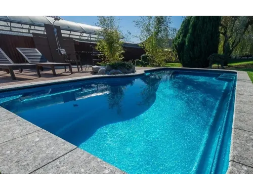 Композитный бассейн Авиньон 7,10*3,60*1,3-1,8 м., Франмер