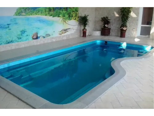 Композитный бассейн Авиньон 7,10*3,60*1,3-1,8 м., Франмер