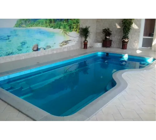 Композитный бассейн Авиньон 7,10*3,60*1,3-1,8 м., Франмер