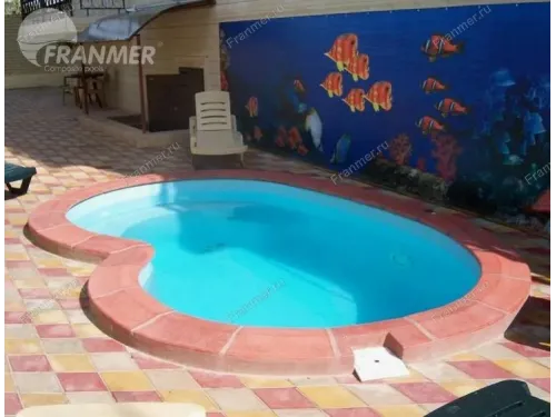 Композитный бассейн Барселона 4,30*2,70*1,55 м., Франмер