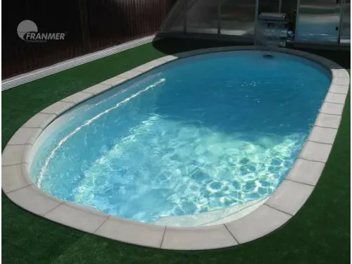 Композитный бассейн Биориц-Baby 6,2*3,0*0,9 м., Франмер