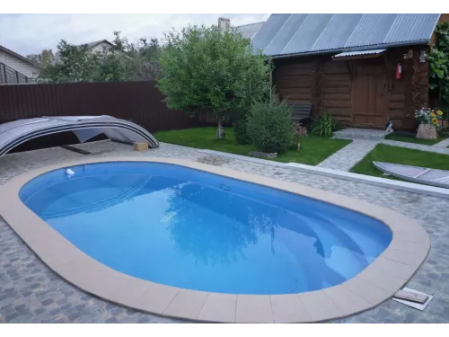 Композитный бассейн Биориц-Baby 6,2*3,0*0,9 м., Франмер