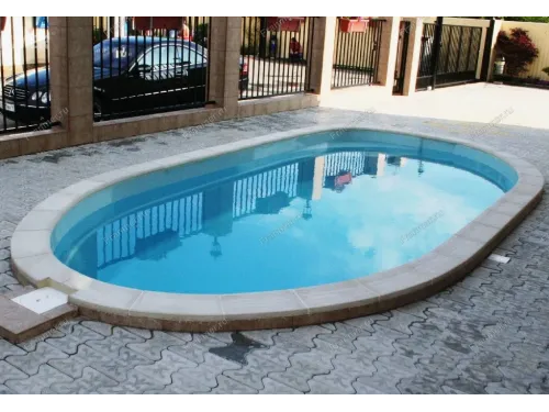 Композитный бассейн Биориц 6,20*3,00*1,48 м., Франмер