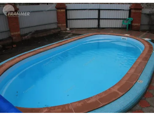 Композитный бассейн Биориц 6,20*3,00*1,48 м., Франмер