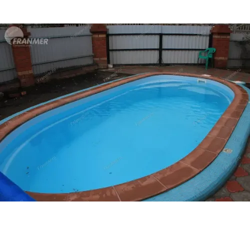 Композитный бассейн Биориц 6,20*3,00*1,48 м., Франмер