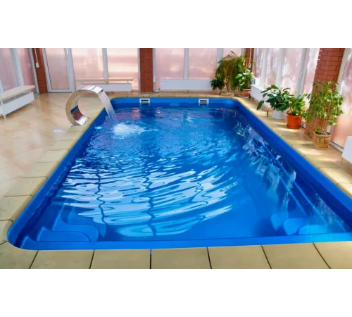 Композитный бассейн Бордо 6,50*3,67*1,4-1,65 м., Франмер