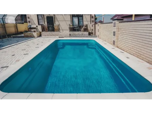 Композитный бассейн Бордо 6,50*3,67*1,4-1,65 м., Франмер