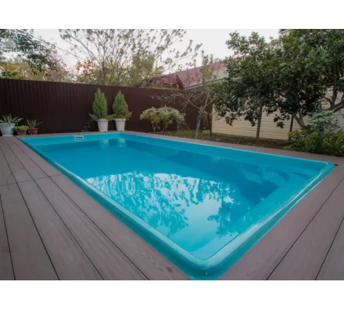 Композитный бассейн Бордо 6,50*3,67*1,4-1,65 м., Франмер