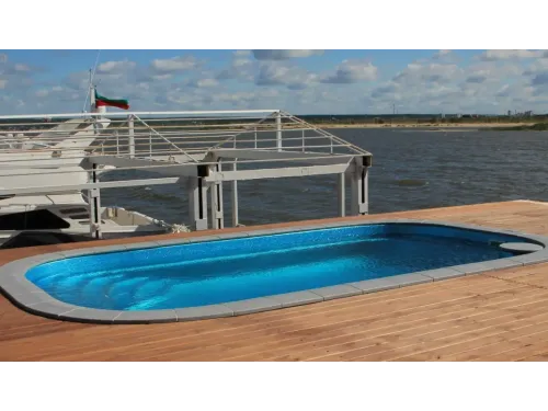 Композитный бассейн Довиль 6,50*3,50*1,50 м., Франмер