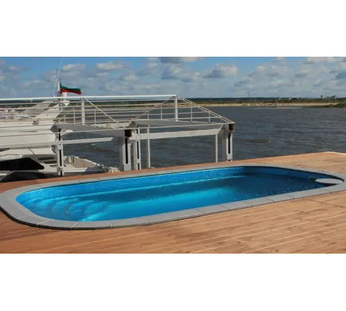 Композитный бассейн Довиль 6,50*3,50*1,50 м., Франмер