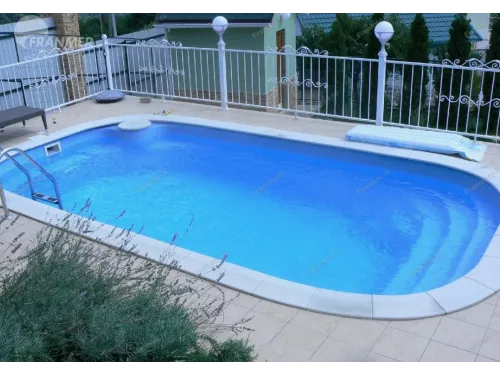 Композитный бассейн Довиль 6,50*3,50*1,50 м., Франмер