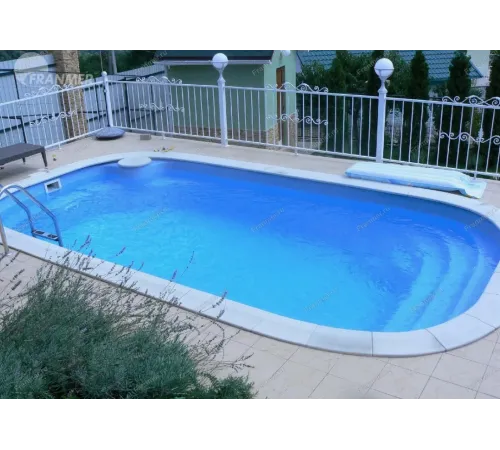 Композитный бассейн Довиль 6,50*3,50*1,50 м., Франмер