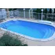 Композитный бассейн Довиль 6,50*3,50*1,50 м., Франмер