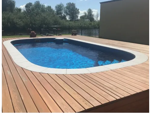 Композитный бассейн Довиль 6,50*3,50*1,50 м., Франмер