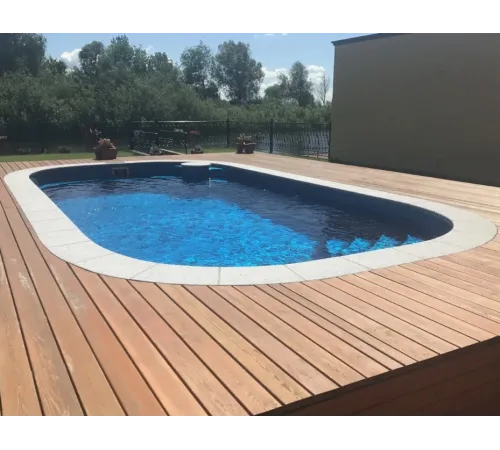 Композитный бассейн Довиль 6,50*3,50*1,50 м., Франмер