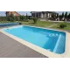Композитный бассейн Драммен  7,5*3,5*1,32-1,85 м., Франмер