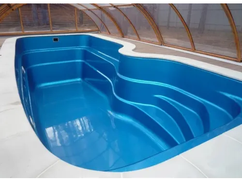 Композитный бассейн Флери 7,50*3,00*1,20-1,81 м., Франмер