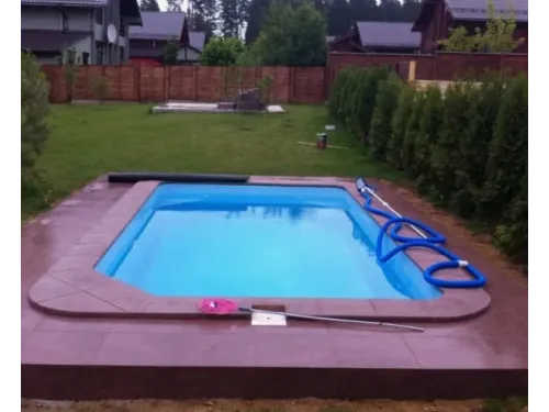 Композитный бассейн Хортен 5,2*2,9*1,55 м., Франмер