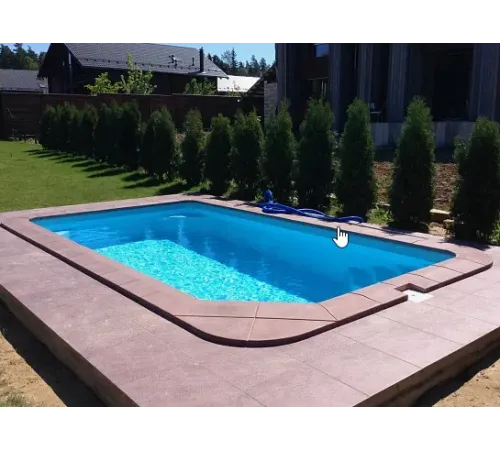 Композитный бассейн Хортен 5,2*2,9*1,55 м., Франмер