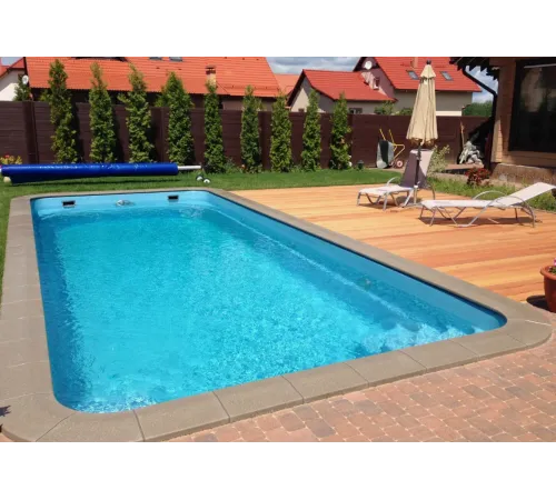 Композитный бассейн Корсика 6,12*3,00*1,68 м., Франмер