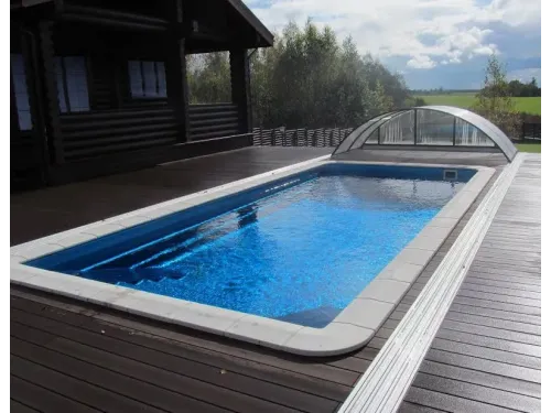 Композитный бассейн Корсика 6,12*3,00*1,68 м., Франмер