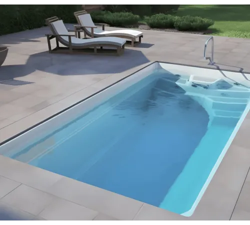 Композитный бассейн Laguna 5 (5,0*2,6*1,4 м.), ТМ Лагуна Пулс