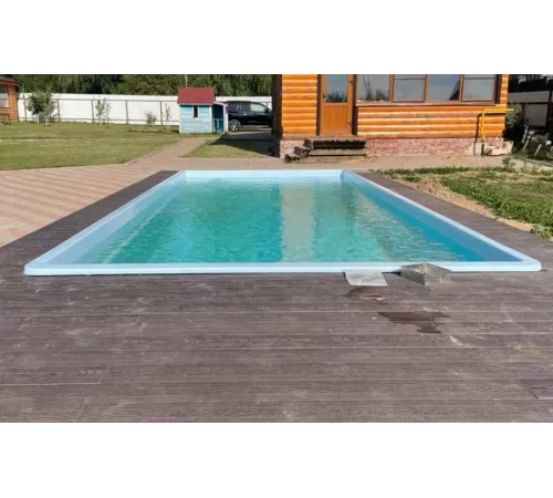 Композитный бассейн Laguna 8 (8,0*3,5*1,55 м.), ТМ Лагуна Пулс