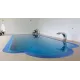 Композитный бассейн Ле Ман 10,90*3,70*1,26-1,64 м., Франмер