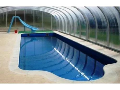 Композитный бассейн Ле Ман 10,90*3,70*1,26-1,64 м., Франмер