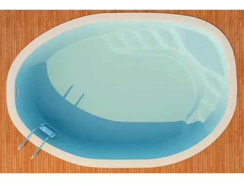 Композитный бассейн Лион-Baby 4,55*3,0*0,9 м., Франмер