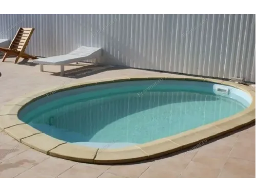 Композитный бассейн Лион-Baby 4,55*3,0*0,9 м., Франмер