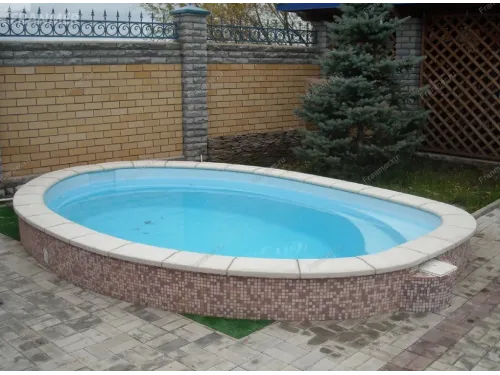 Композитный бассейн Лион 4,50*3,00*1,48 м., Франмер