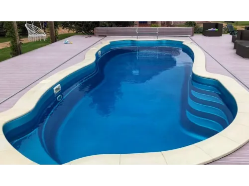 Композитный бассейн Мальта 10,0*3,7*1,3-1,9 м. Франмер