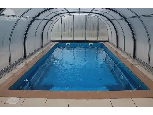 Композитный бассейн Марсель 7,86*3,66*1,25-1,72 м., Франмер