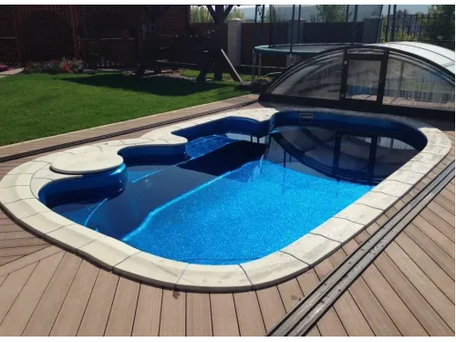 Композитный бассейн Мартиг 6,20*3,70*1,48 м., Франмер