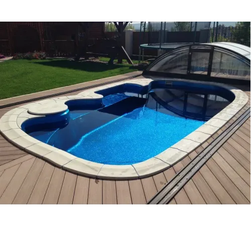 Композитный бассейн Мартиг 6,20*3,70*1,48 м., Франмер