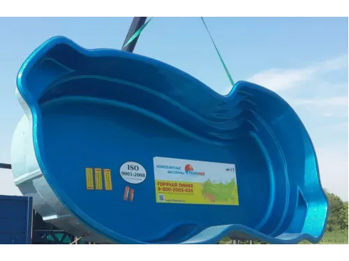 Композитный бассейн Мартиника 5,66*2,76*1,62 м., Франмер