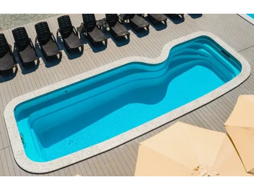 Композитный бассейн Нарбонн 9,0*3,0*1,2*2,0 м. Франмер