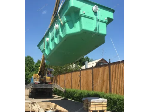 Композитный бассейн Нарвик 6,15*3,0*1,68 м., Франмер