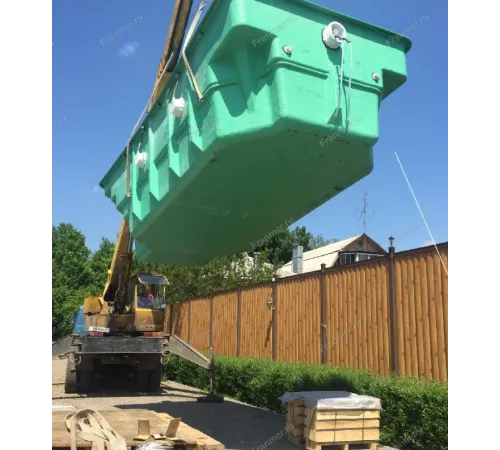 Композитный бассейн Нарвик 6,15*3,0*1,68 м., Франмер