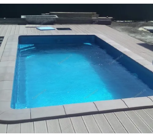 Композитный бассейн Нарвик 6,15*3,0*1,68 м., Франмер