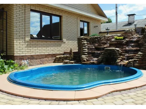 Композитный бассейн Ницца 4,00*3,70*1,40 м., Франмер