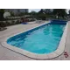 Композитный бассейн Олимпик 12,9*3,7*1,2-1,68 м., Франмер