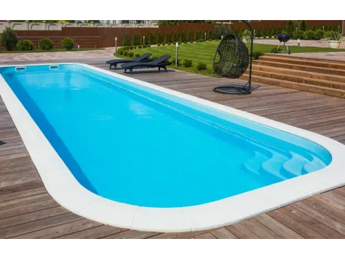 Композитный бассейн Олимпик 12,9*3,7*1,2-1,68 м., Франмер