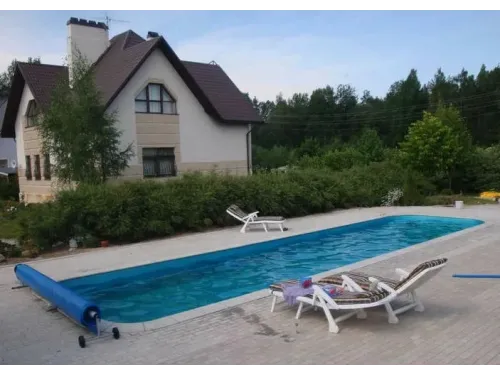 Композитный бассейн Олимпик 12,9*3,7*1,2-1,68 м., Франмер