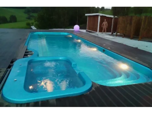 Композитный бассейн Премьер-СПА 12,0*4,4*1,5-1,8 м., Франмер