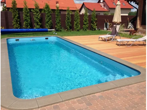 Композитный бассейн Савой 8,49*4,04*1,35-1,86 м. Франмер