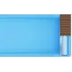 Композитный бассейн Савой Pool Cover 8,49*4,04*1,35-1,86 м. Франмер