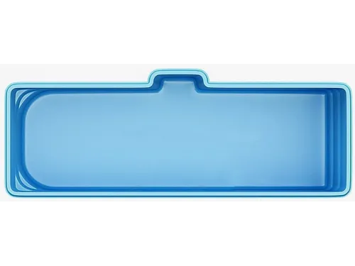 Композитный бассейн SwimTrack «56» 5,67*2,12*1,35*1,72 м., Франмер